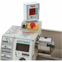 Grizzly Industrial 8 in. x 16 in. Variable-Speed Lathe with 3-Axis DRO thumbnail 3