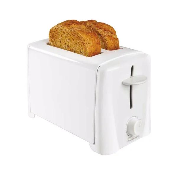 Proctor Silex 2-Slice White Toaster with 7 Shade Settings