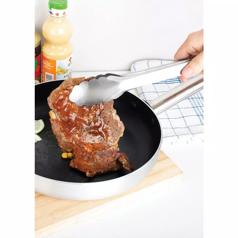Fox Run Stainless Steel Tongs Bundle with Polypropylene Grips