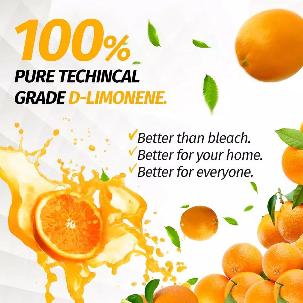 Eco Clean 1 Gal. 100% Natural Tech Grade D-Limonene Citrus Solvent Cleaner