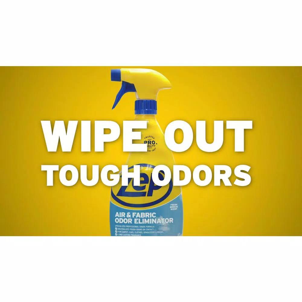 ZEP Air and Fabric Odor Eliminator, 32 oz. (Case of 12), Fresh Breeze Scent