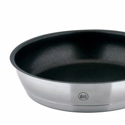 1829 Carl Schmidt Sohn PRO-X 8 in. Satin Stainless Steel Nonstick Skillet, PFOA-Free, Induction Compatible thumbnail 2
