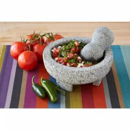 IMUSA Natural Granite Molcajete Mortar and Pestle, 5 in. thumbnail 2