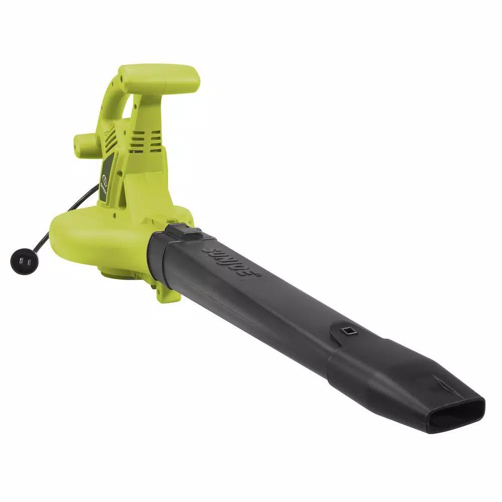 SUN JOE Blower Joe 4-in-1 Electric Handheld Blower, Vacuum, Mulcher, and Gutter Cleaner, 250 MPH, 440 CFM, 14 Amp