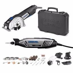 Dremel 4300 Series Rotary Tool Kit & Ultra-Saw 7.5 Amp Corded Power Tool Kit thumbnail 1
