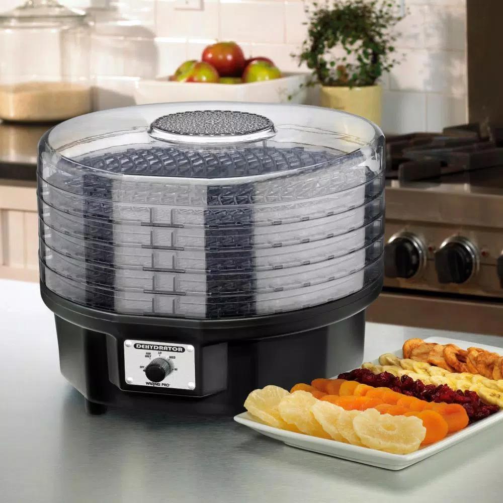 Cuisinart 5-Tray Food Dehydrator, 620-Watt Motorized Fan, Black