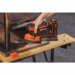 BLACK+DECKER 20V MAX Lithium-Ion Cordless Mouse Sander with 1.5 Ah Battery and Charger thumbnail 12