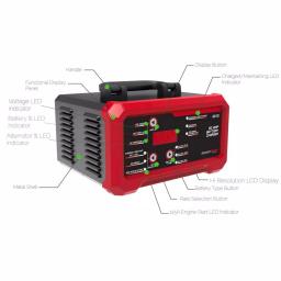 Smartech Products Smartech SBC-50 6V/12V Smart Automotive Battery Charger and 50A Jump Starter thumbnail 2