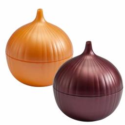 Hutzler Classic Food Savers 4-Piece Set - Onion, Tomato, and Garlic Storage Containers thumbnail 2