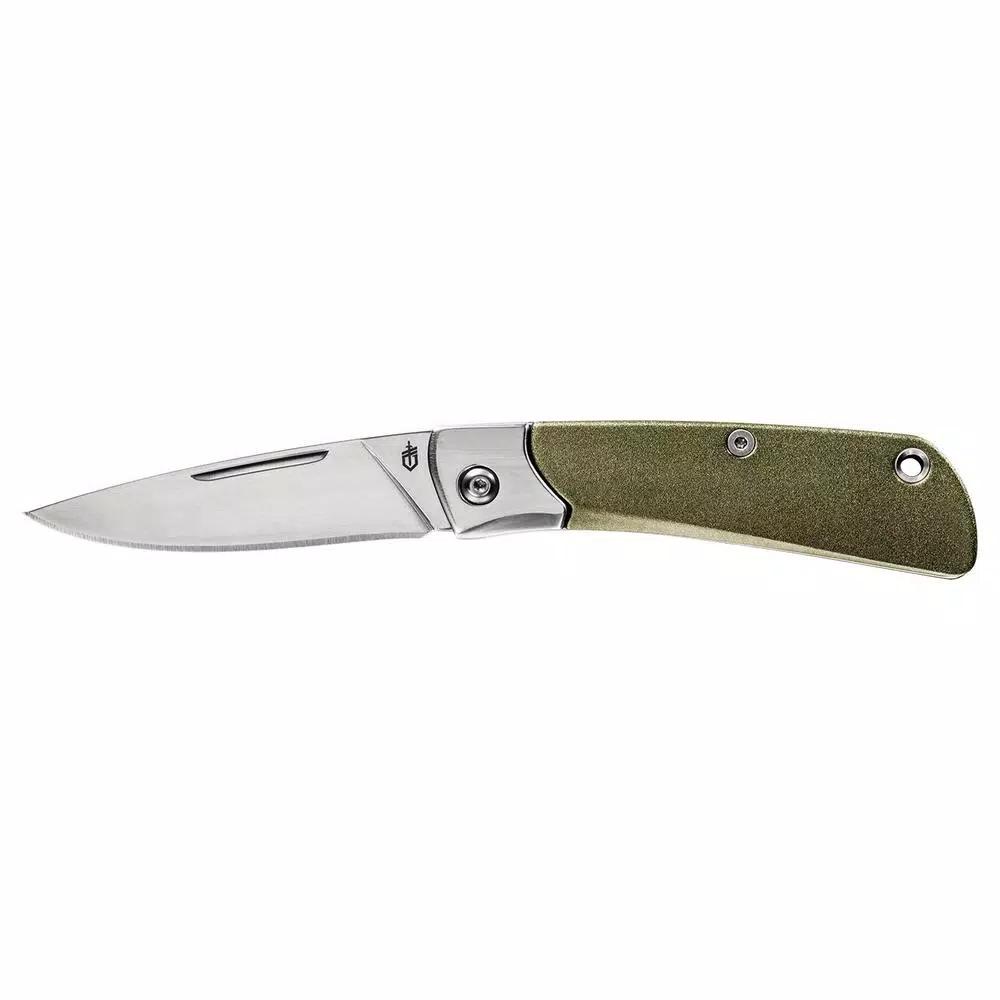 Gerber Wingtip 2.5 in. Slip Joint Pocket Knife with Aluminum Handle