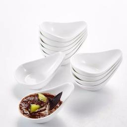 MALACASA 4.5 in. White Ceramic Ramekins Set of 12 - Porcelain Souffle and Creme Brulee Dishes thumbnail 6