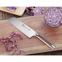 Cangshan N1 Series 7 in. German Steel Forged Nakiri Vegetable Cleaver thumbnail 2