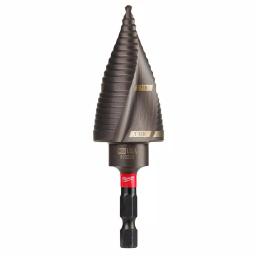 Milwaukee SHOCKWAVE Titanium Step Bit & Cobalt RED HELIX Drill Bit Set, 18-Piece thumbnail 5