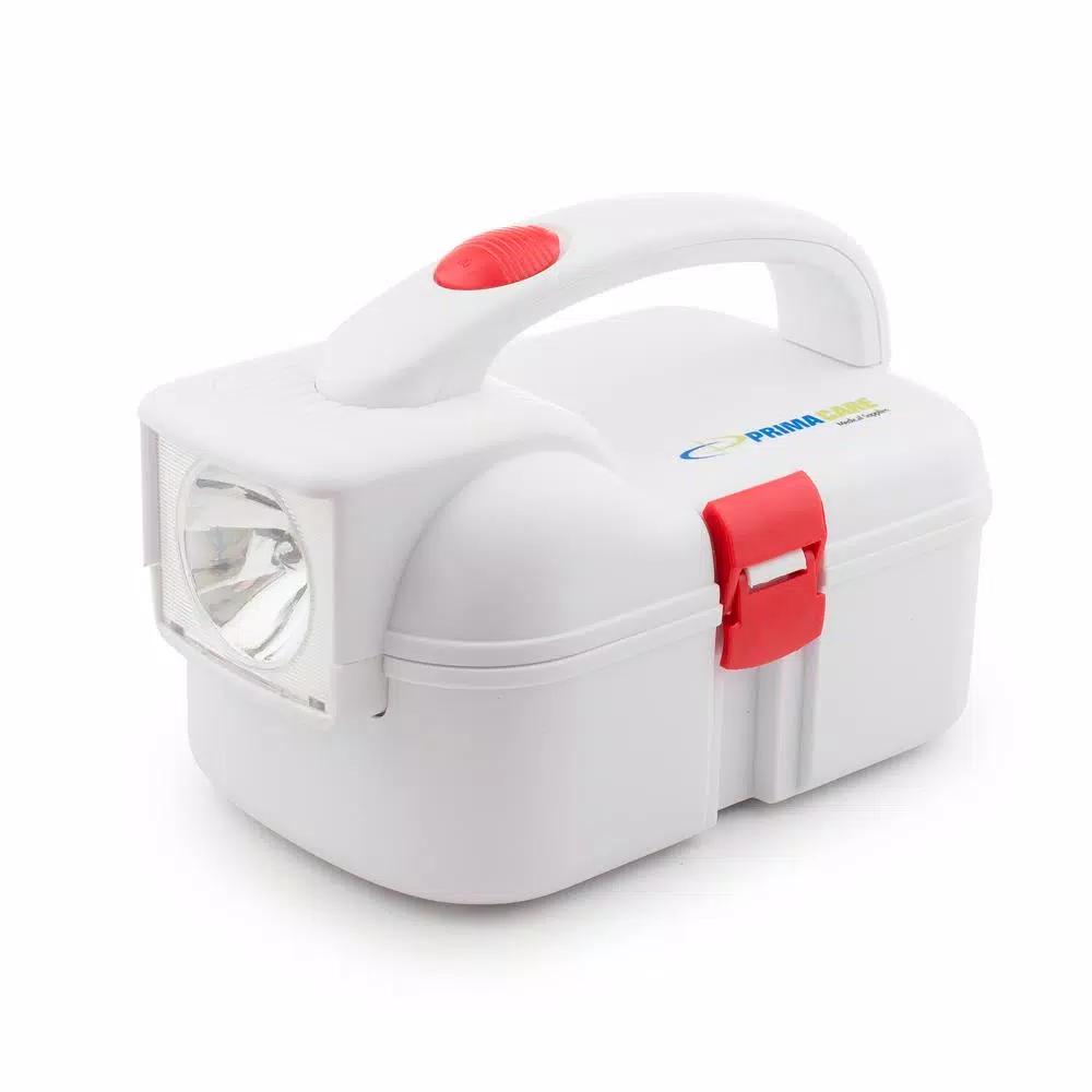 Unbranded 52-Piece First Aid Emergency Kit with Built-in Flashlight and Impact Resistant Case