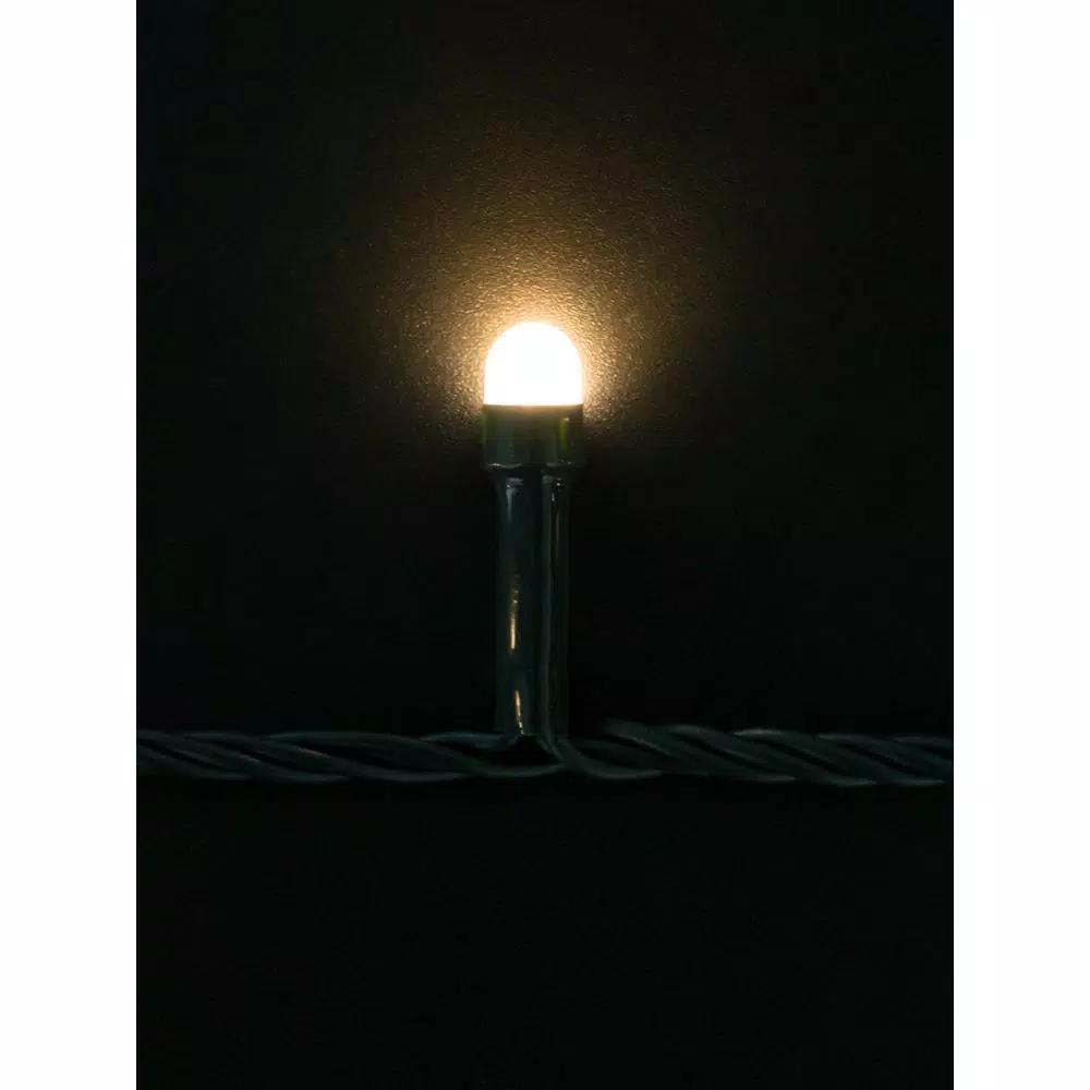 Novolink 8mm Mini Globe LED String Lights, Warm White, 200 Count, Smart App Control