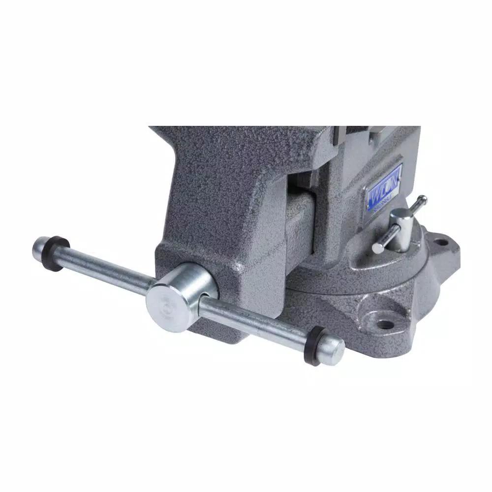 Wilton 4550R Reversible Bench Vise, 5.5 in. Jaw Width with 360° Swivel Base