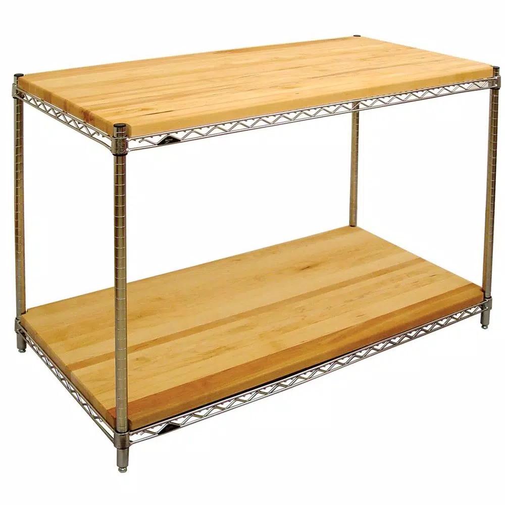 Catskill Craftsmen Solid Hardwood Cutting Board Insert for Metro-Style Shelves, 23.125 x 17.3125 in.