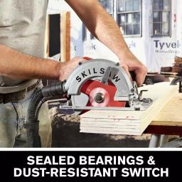 SKILSAW 7-1/4 in. 15 Amp Sidewinder Corded Circular Saw for Fiber Cement with Diablo Blade thumbnail 3