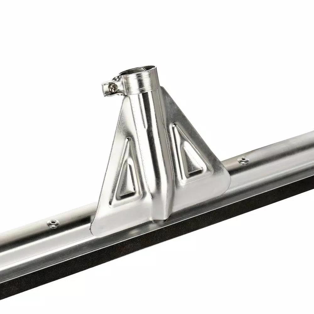 Alpine Industries 30 in. Professional Dual Moss Rubber Floor Squeegee - Black