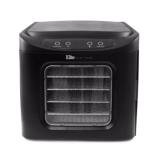Elite 6-Tier Stainless Steel Mesh Food Dehydrator with Digital Control Panel
