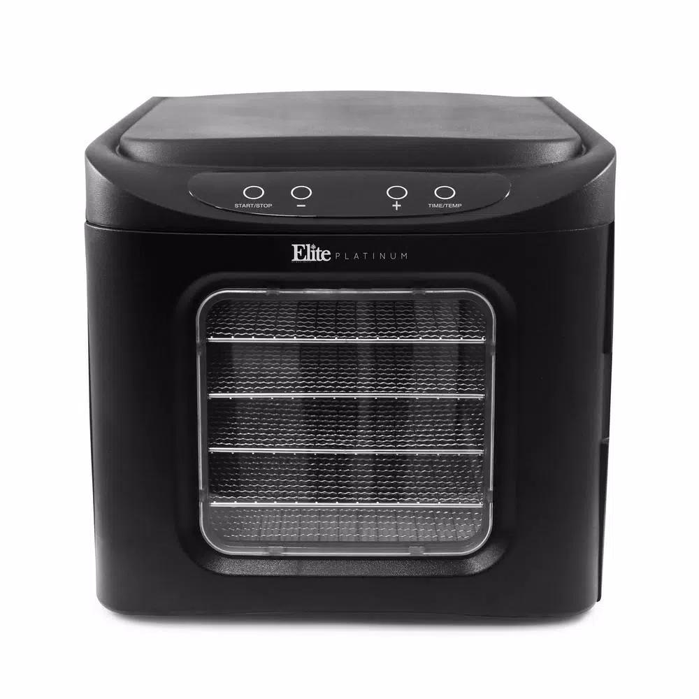 Elite 6-Tier Stainless Steel Mesh Food Dehydrator with Digital Control Panel