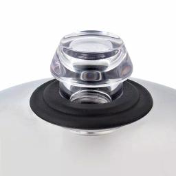 Cook N Home 8-Cup Stainless Steel Stovetop Coffee and Tea Percolator Kettle thumbnail 2
