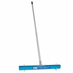 Kraft Tool Co. 24 in. Aluminum Gauge Rake with Adjustable T-Skates and Bracket thumbnail 2