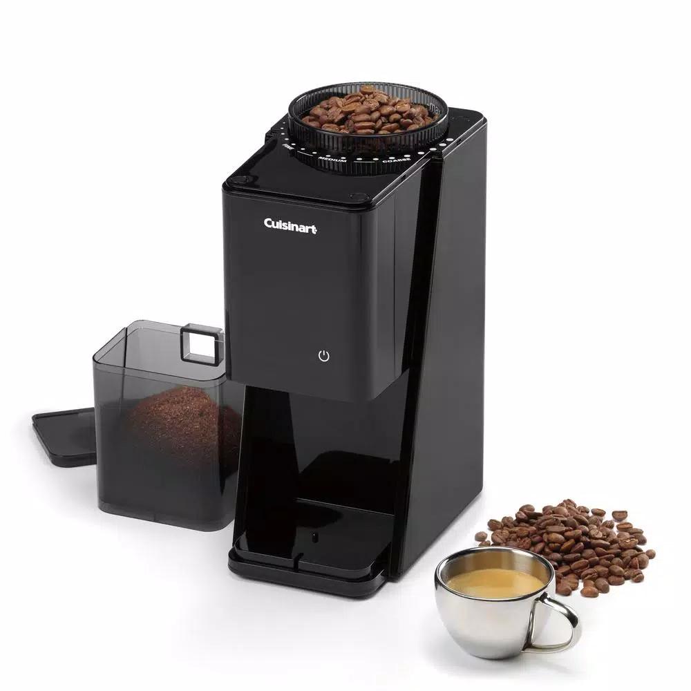 Cuisinart T Series Burr Coffee Grinder with Touchscreen Controls, 18 Grind Settings, Black