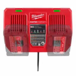 Milwaukee M18 18V Lithium-Ion Dual Bay Rapid Battery Charger thumbnail 8