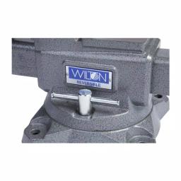 Wilton 4550R Reversible Bench Vise, 5.5 in. Jaw Width with 360° Swivel Base thumbnail 2