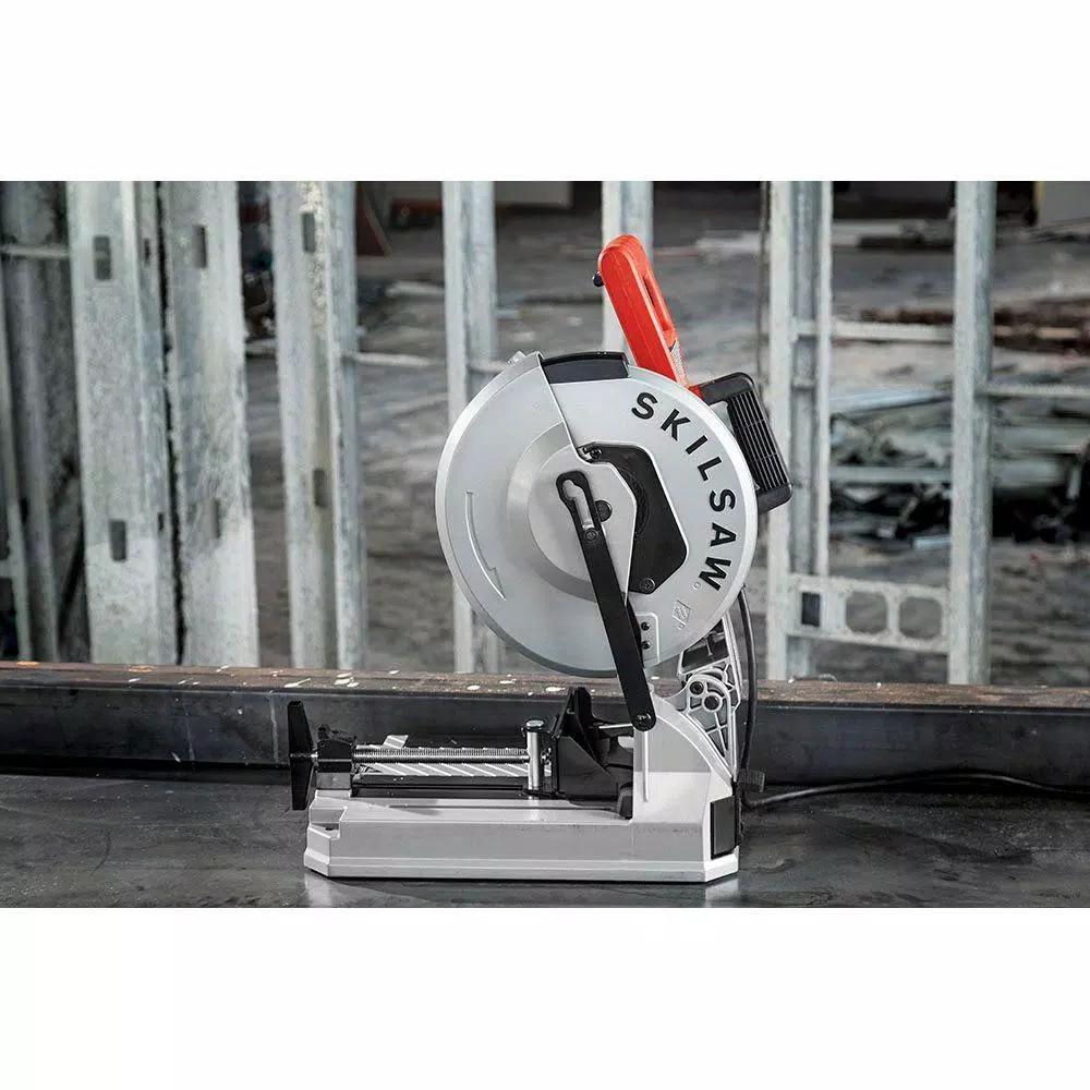 SKILSAW 12 in. 15 Amp Corded Electric Dry Cut Saw with Diablo 60-Tooth Carbide Blade