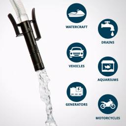 Unbranded Jumbl Battery Powered Fuel Transfer Pump with Auto-Stop and 2.3 GPM Flow Rate thumbnail 5