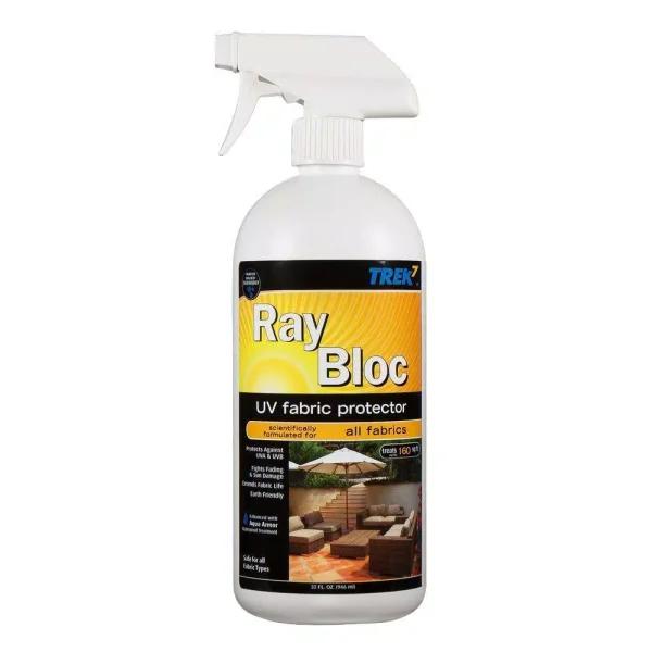 Trek7 Ray Bloc UV Fabric Protector Spray, 32 oz. Water-Based Waterproofing & UV Protection