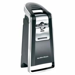 Hamilton Beach Smooth Touch Electric Can Opener, Black and Chrome thumbnail 1