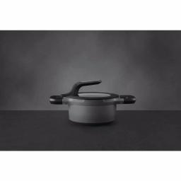 BergHOFF GEM Stay Cool 1 qt. Cast Aluminum Nonstick Casserole Dish with Glass Lid, Gray thumbnail 4