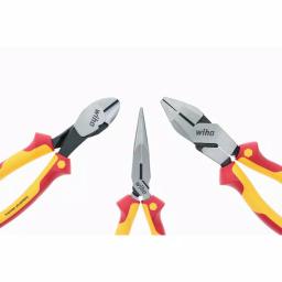 Wiha 3-Piece Insulated Pliers and Cutters Set, 1000V VDE Certified thumbnail 4