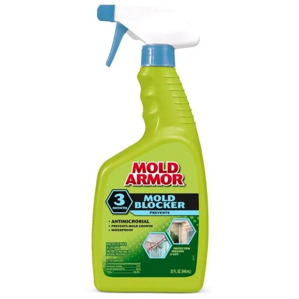Mold Armor Mold Blocker Spray, 32 oz. Waterproof Anti-Mold Barrier for Indoor and Outdoor Surfaces