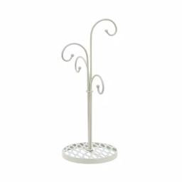 Tripar International, Inc 4-Hook White Metal Mug Tree Stand for Kitchen Countertop thumbnail 5