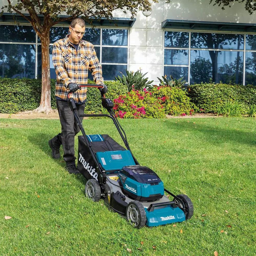 Makita 21 in. 18V X2 (36V) LXT Brushless Cordless Walk Behind Push Lawn Mower, Tool-Only