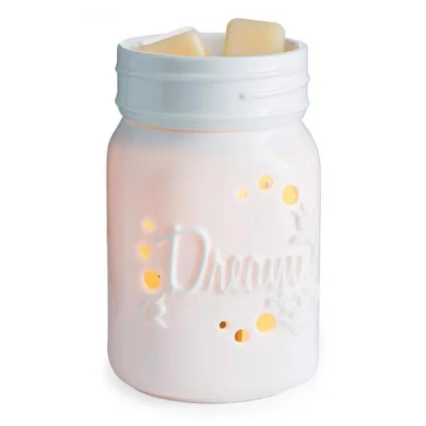 Candle Warmers Etc Mason Jar Midsize Illumination Fragrance Warmer
