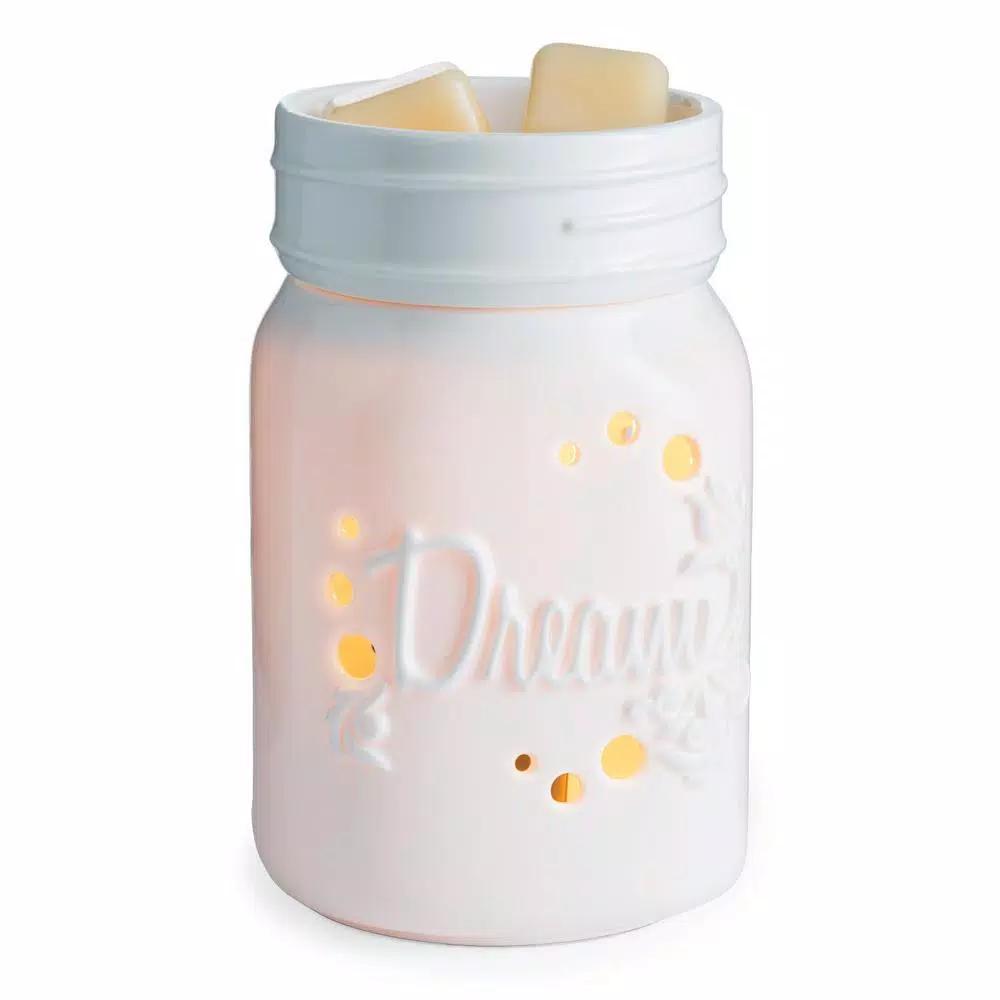 Candle Warmers Etc Mason Jar Midsize Illumination Fragrance Warmer