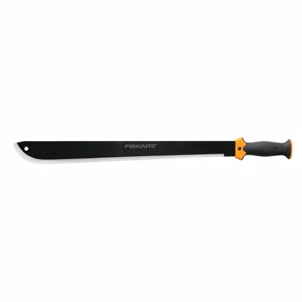 Fiskars 22 in. Tempered Steel Blade Machete with Softgrip Handle