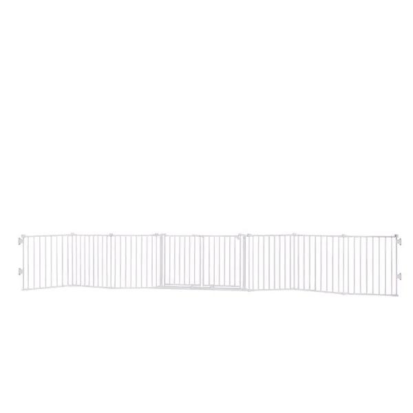 Regalo Super Wide Double Door Baby Gate and Play Yard, 28" Height, Fits Up to 192" Wide