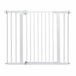 Safety 1st Easy Install 36 in. Tall Extra Wide Pressure Mounted Baby Gate, White thumbnail 1