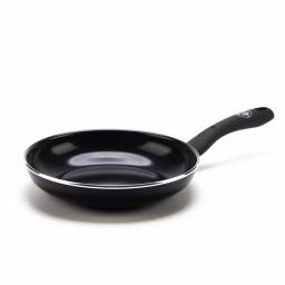 GreenLife Diamond 12 in. Aluminum Ceramic Nonstick Frying Pan, Black thumbnail 1