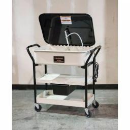 BLACK BULL 20 Gal. Mobile Parts Washer with 120V Pump thumbnail 5