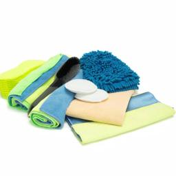 Zwipes Microfiber Deluxe Car Cleaning Supplies Wash Wax and Dry Kit (12-Piece) thumbnail 2
