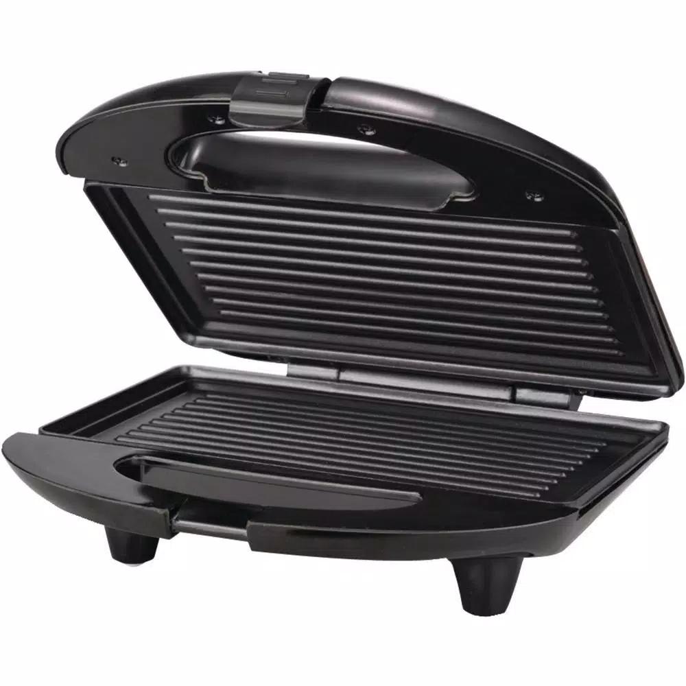 Brentwood Appliances Brentwood TS-246 750W Nonstick Panini Press and Sandwich Maker, Black