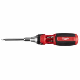 Milwaukee 9-in-1 ECX Drive Ratcheting Multi-Bit Screwdriver Set thumbnail 4