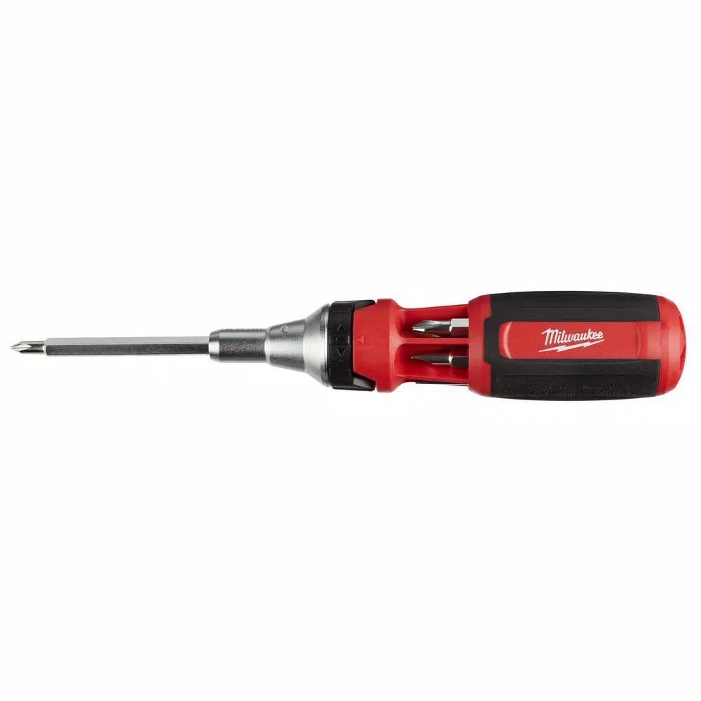 Milwaukee 9-in-1 ECX Drive Ratcheting Multi-Bit Screwdriver Set